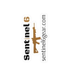 Sentinel 6 LLC Kiss-Cut Vinyl Decals – Durable Custom Stickers